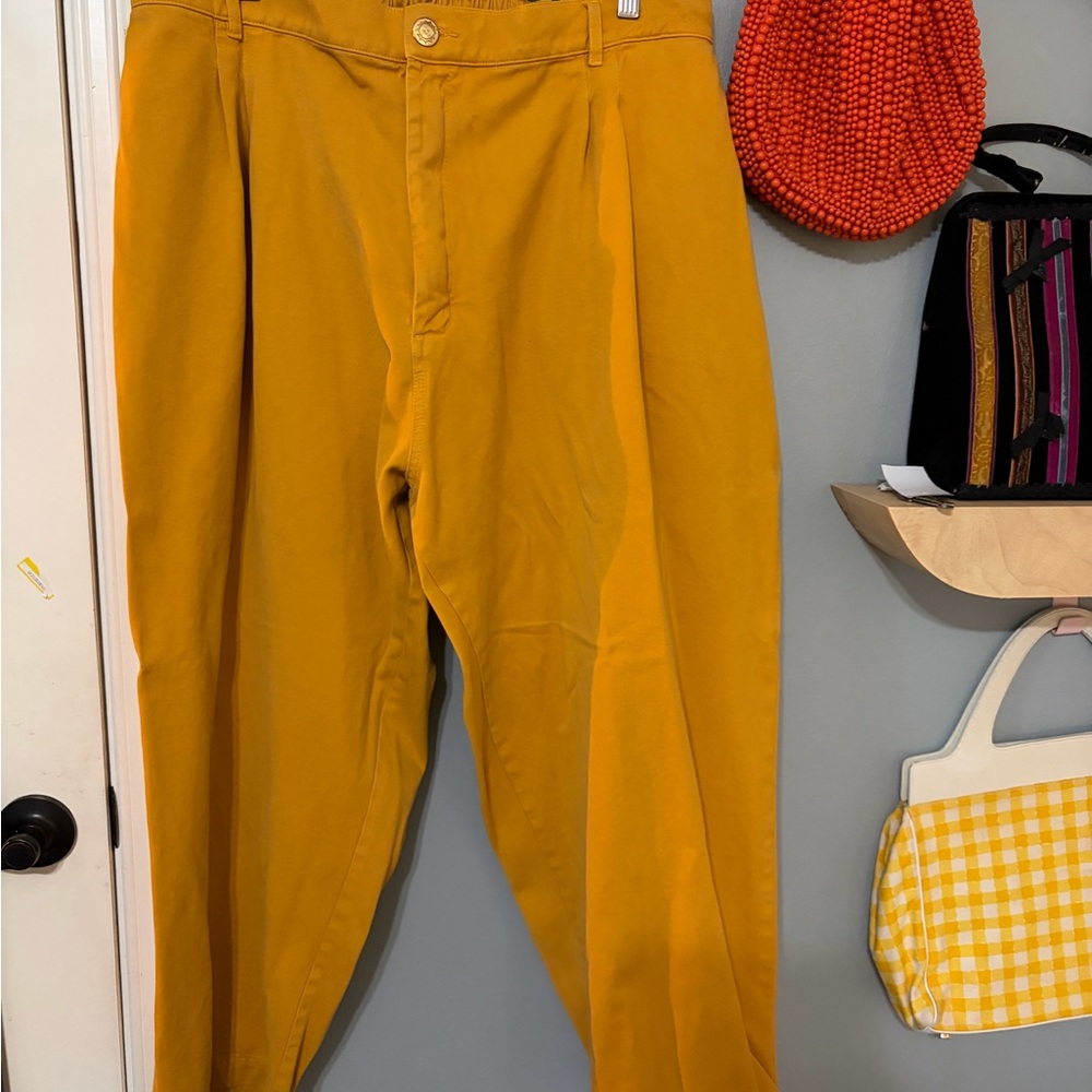 Big Bud Press Mustard Yellow Trousers